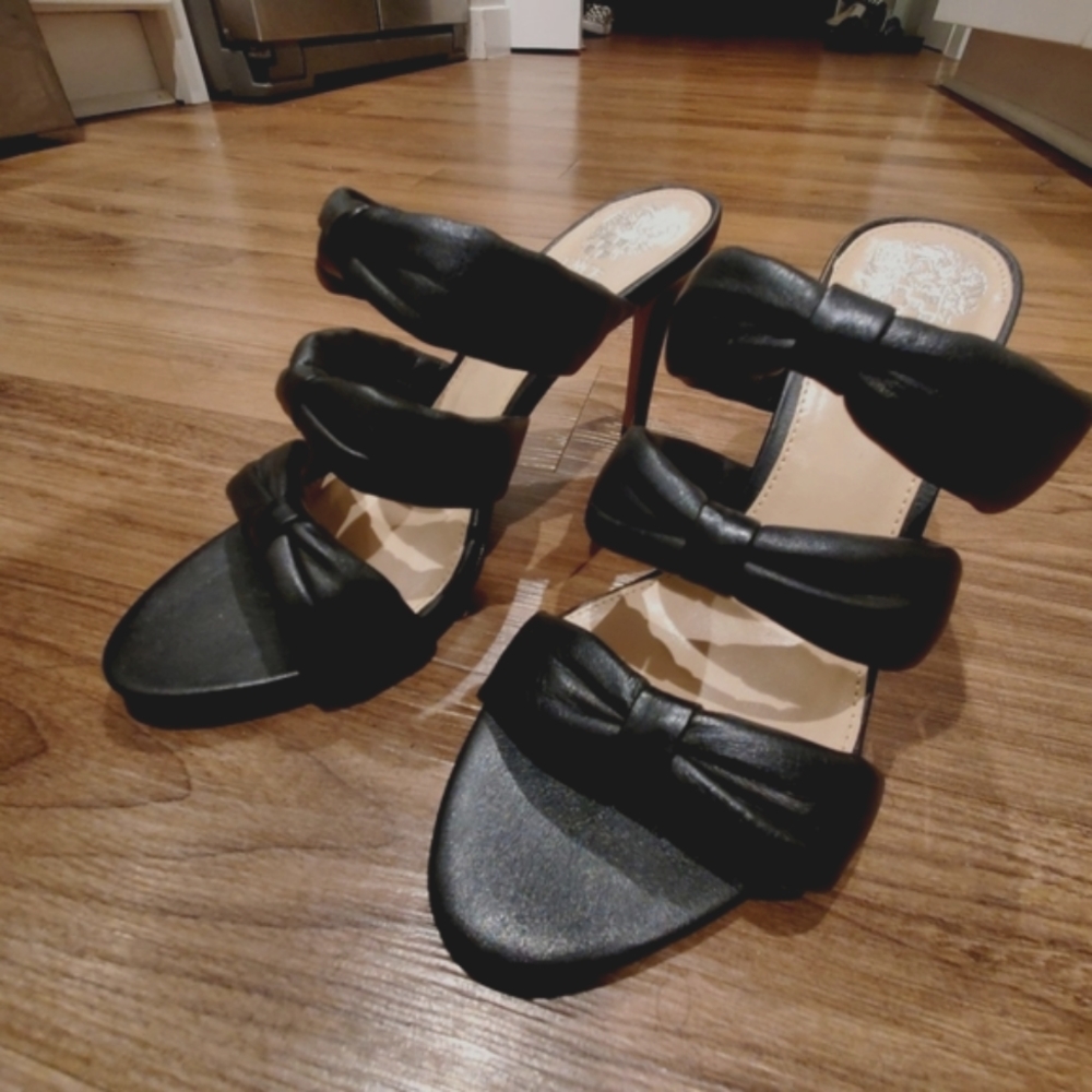 New Vince Camuto Bow Strap Sandal Heels size 8